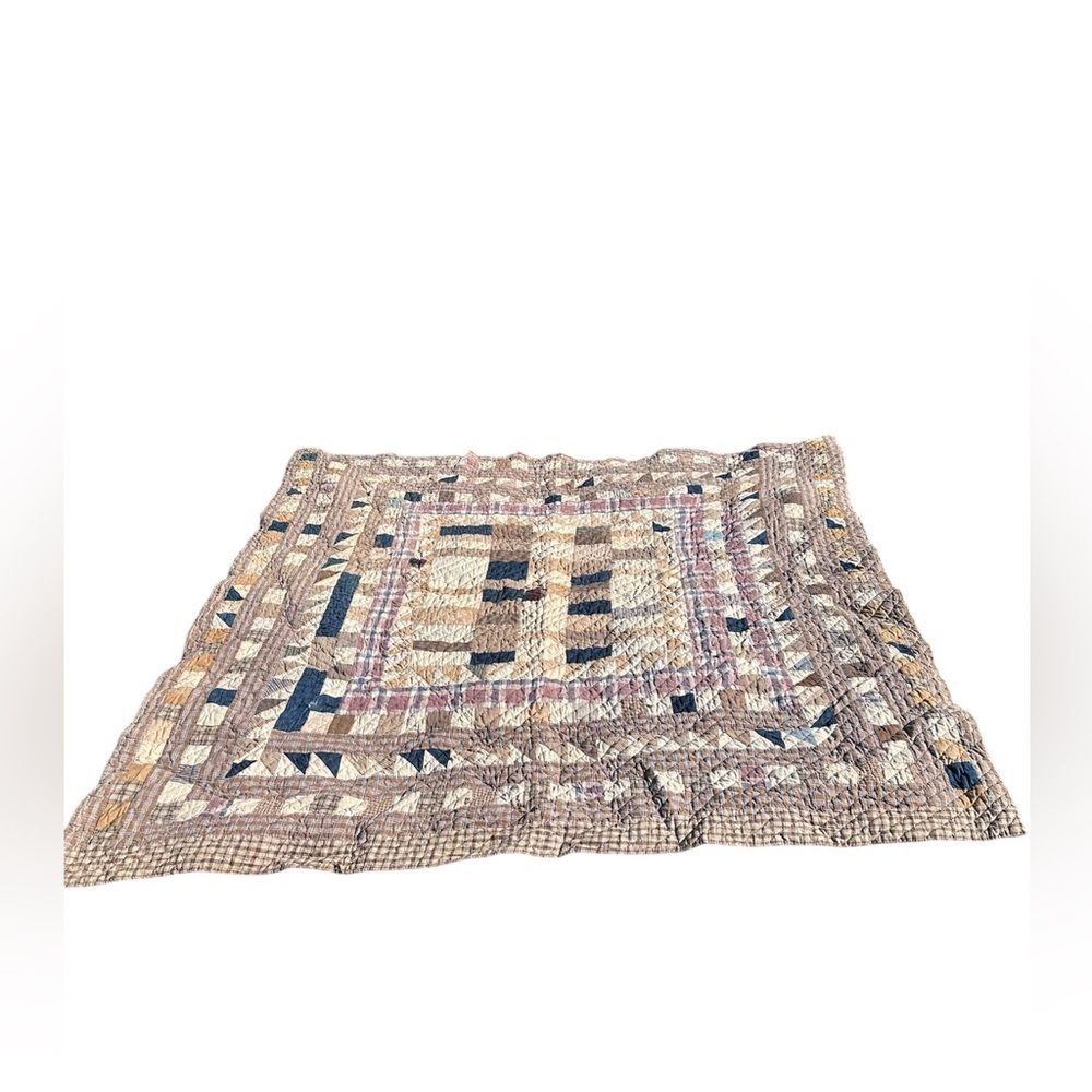 Vintage Handmade Large Quilt from early 1900’s
